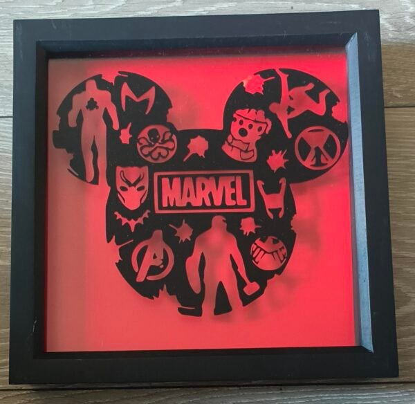 Marvel Disney Ears 24cm Shadow Box