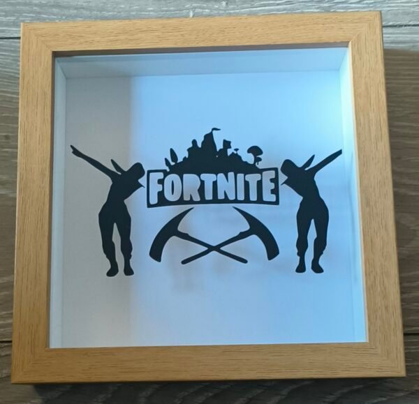 Fortnite 8x8 Teak Shadow Box