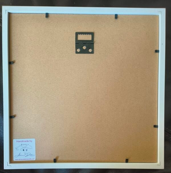 Bees & Hunny 24cm White Shadow Box - Image 2