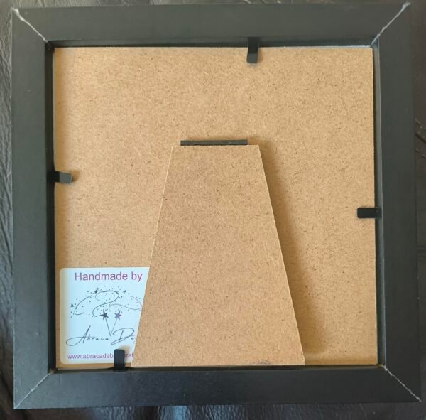 Grogu (Baby Yoda) Too Cute I Am 6x6 Black Shadow Box - Image 2